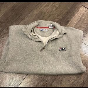 Vintage FILA sweater half zip